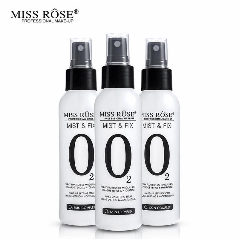 Convenient Weather-resistant MISS ROSE Fix Spray Setting & O2 Mist