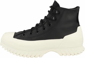 Converse Chuck Taylor All Star Lugged Winter 2.0 Unisex Shoes Size 5, Color: Black/Bold Mandarin/Egret