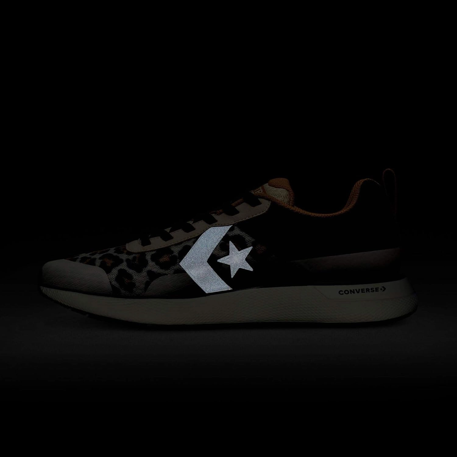 Converse Mens Star Series Running Oxford (Almost Black/Bold Mandarin