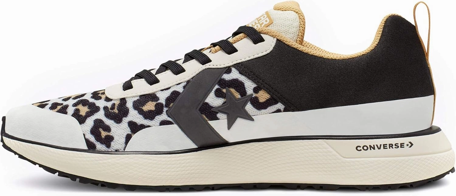 Converse Mens Star Series Running Oxford (Almost Black/Bold Mandarin