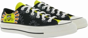 Converse Unisex Chuck 70 Much Love Low Top Black/Amarillo/Bold Mandarin 172825C (us_Footwear_Size_System, Adult, Men, Numeric, Medium, Numeric_9)
