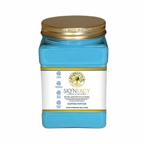 Copper Peptide Jelly Face Mask | HydroGlo Jelly Mask for Skin Hydration | Radiance and Reduced Pigmentation | Vajafacial Jelly Mask | 12 Applications (30 Fl Oz)