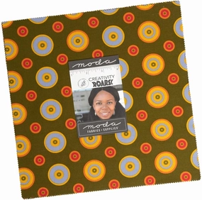 Creativity Shell Creativity Roars Layer Cake 42 10-inch Squares Moda Fabrics 47540LC