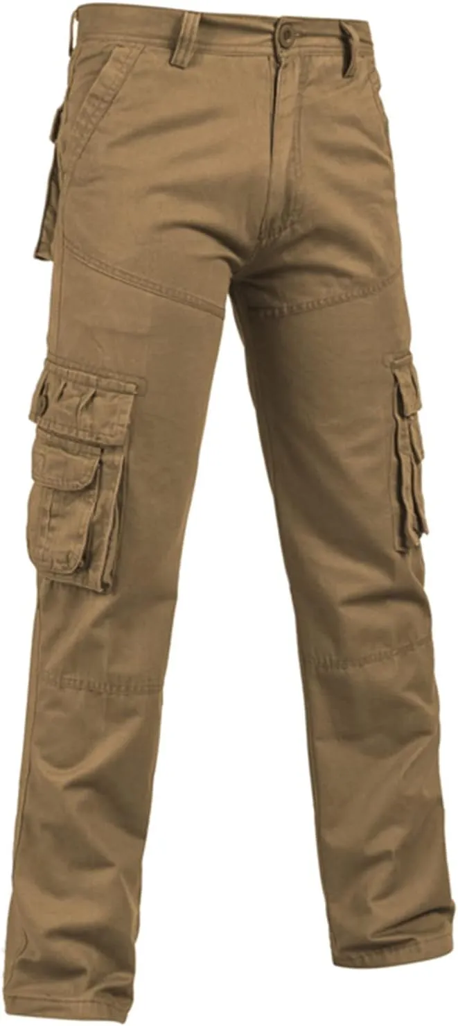 Dademeo Tactical Cargo Pants for Men Stretch Relaxed Fit Outdoor Work Pants Military Ripstop Casual Combat Assault Trousers