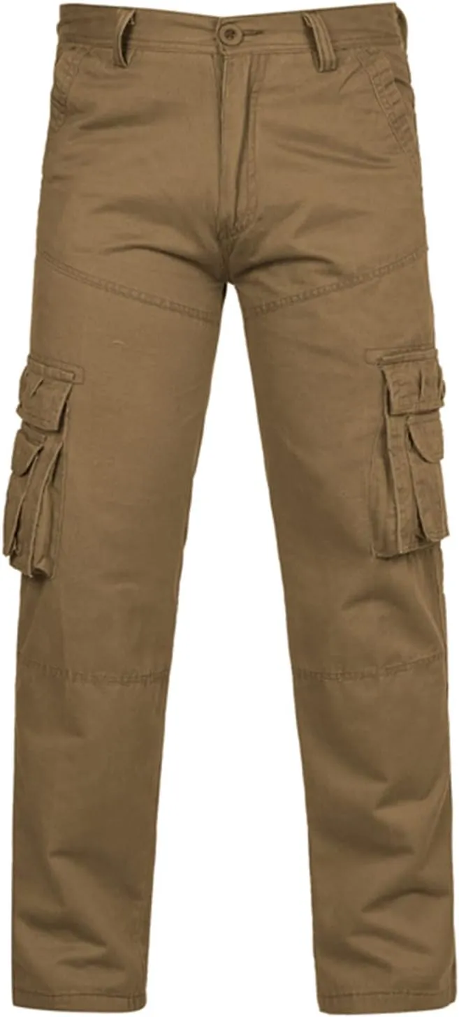 Dademeo Tactical Cargo Pants for Men Stretch Relaxed Fit Outdoor Work Pants Military Ripstop Casual Combat Assault Trousers