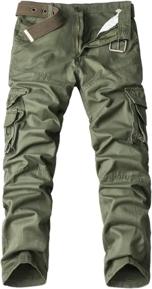 Dademeo Tactical Cargo Pants for Men Stretch Relaxed Fit Outdoor Work Pants Military Ripstop Casual Combat Assault Trousers