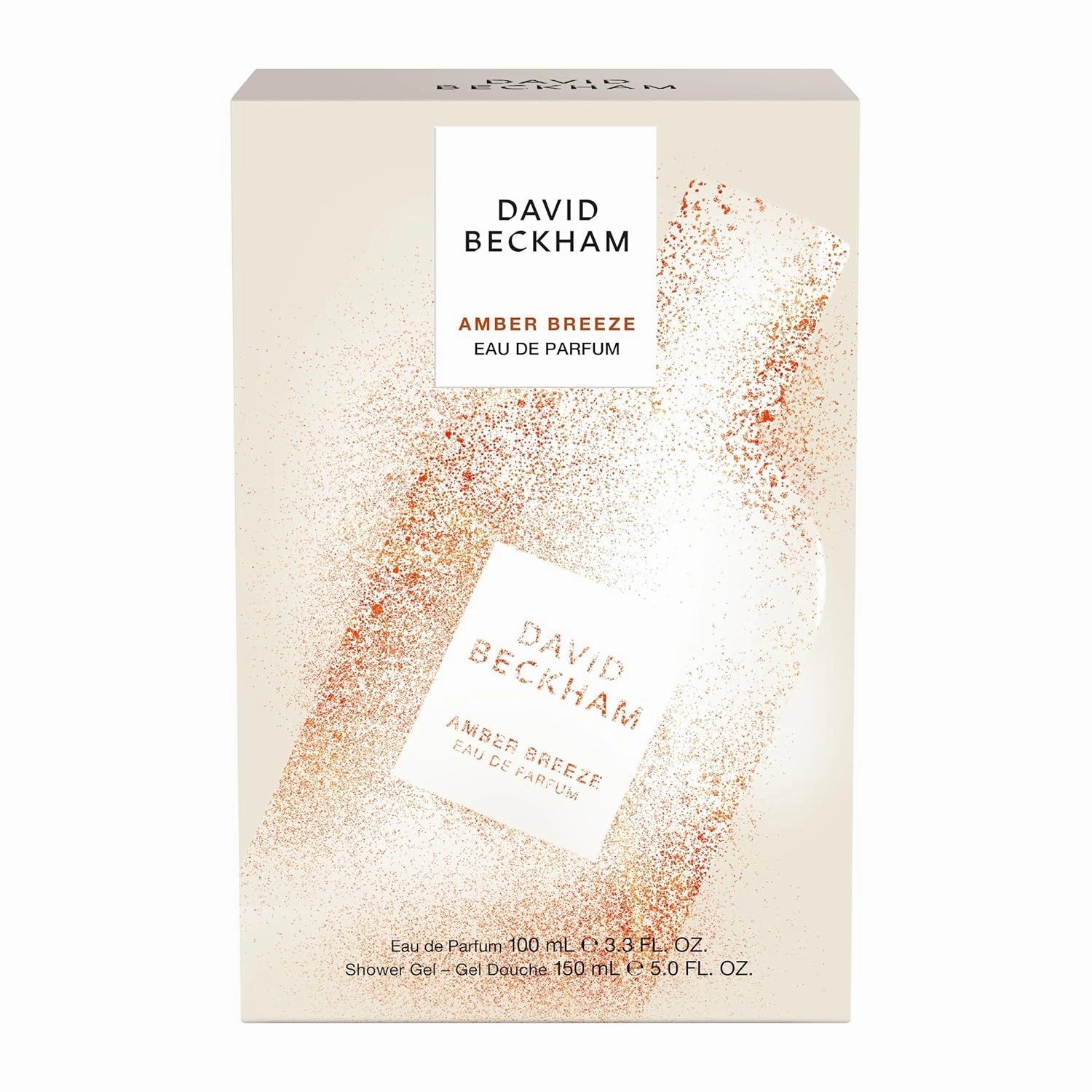 David Beckham Amber Breeze Eau de Parfum   Shower Gel Gift Set, Notes of Bargamot, Lavender, and Wood, Men's Fragrance, Long Lasting, Everyday Fragrance