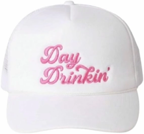 Day Drinking Trucker Hat for Women & Men – Funny, Summer Bachelorette Party Hat Snapback - College Party
