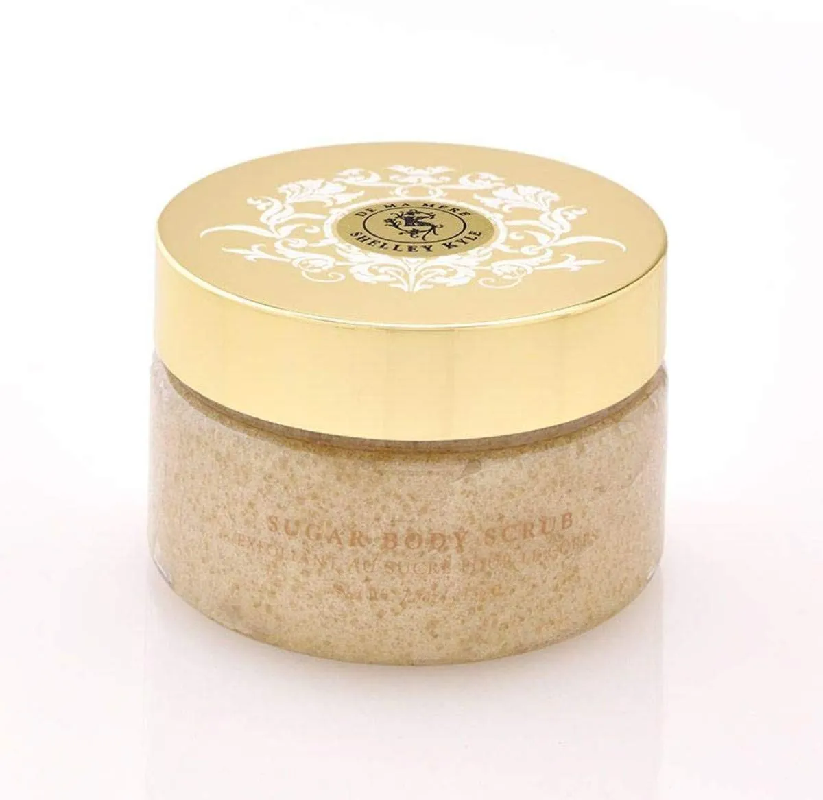 De Ma Mere Sugar Body Scrub with Shea Butter, Exfoliating Scrub, Removes Dead Skin Cells, Unclog Pores for Radiant-Looking and Softer Skin, 300 ml