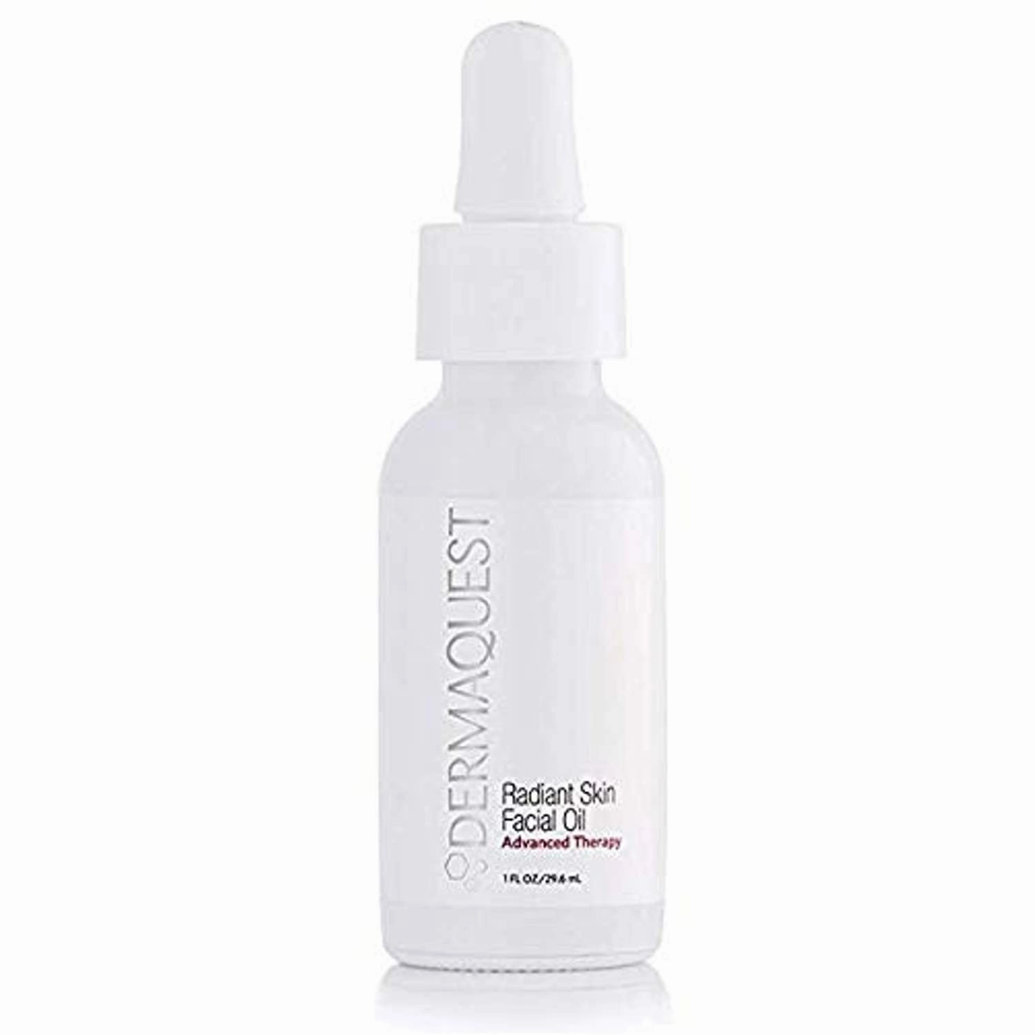 DermaQuest Advanced Therapy Radiant Skin Facial Oil for Dry, Irritated & Chapped Skin - Botanical Blend of Jasmine, Jojoba, Rose, Argan, & Safflower Oils (1oz)