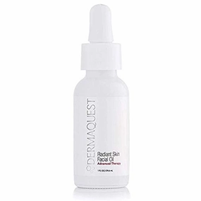 DermaQuest Advanced Therapy Radiant Skin Facial Oil for Dry, Irritated & Chapped Skin - Botanical Blend of Jasmine, Jojoba, Rose, Argan, & Safflower Oils (1oz)