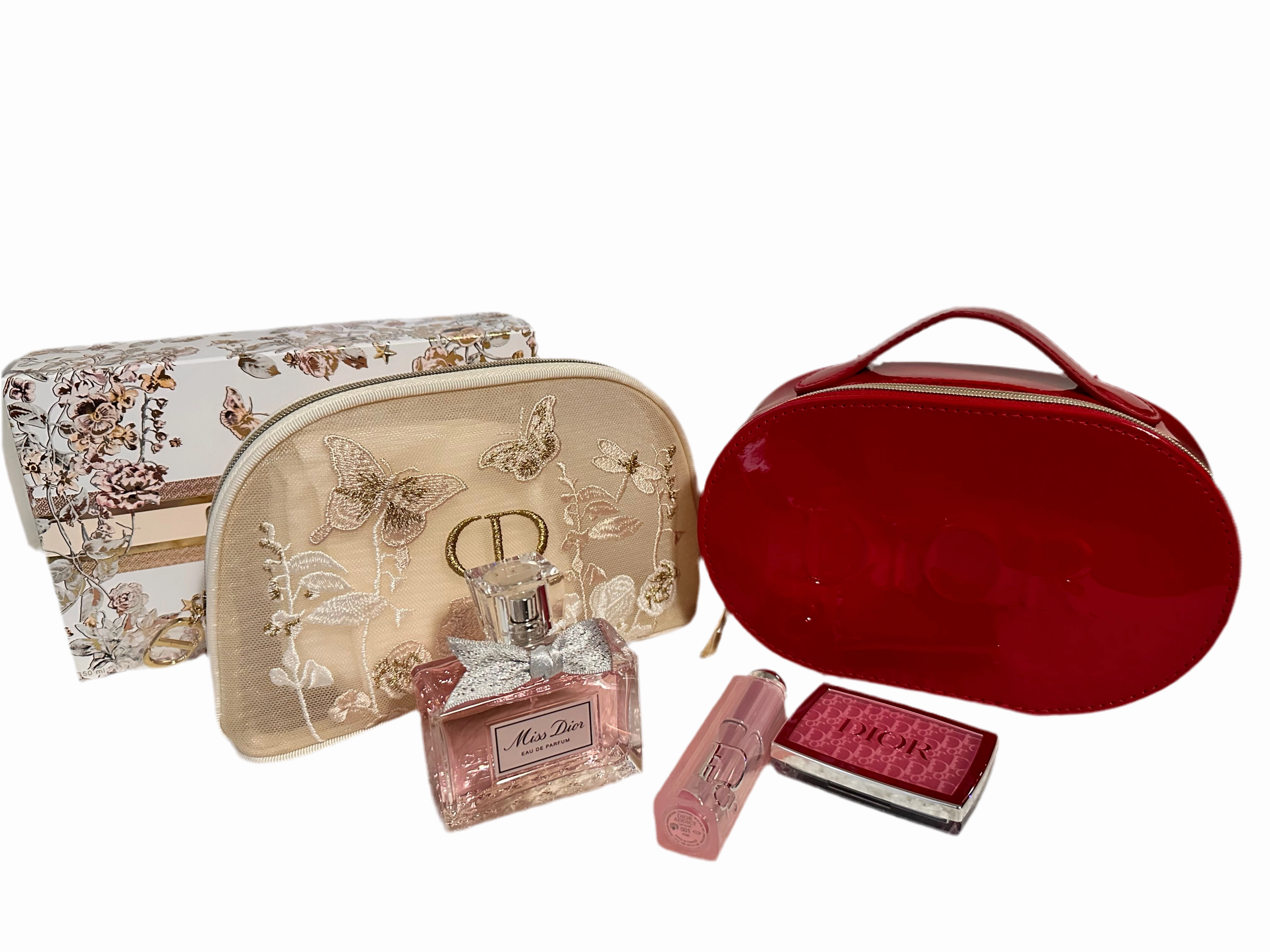 Dior Lucky Miss Ritual Fragrance and Make up Beauty Pouch - Limited Edition