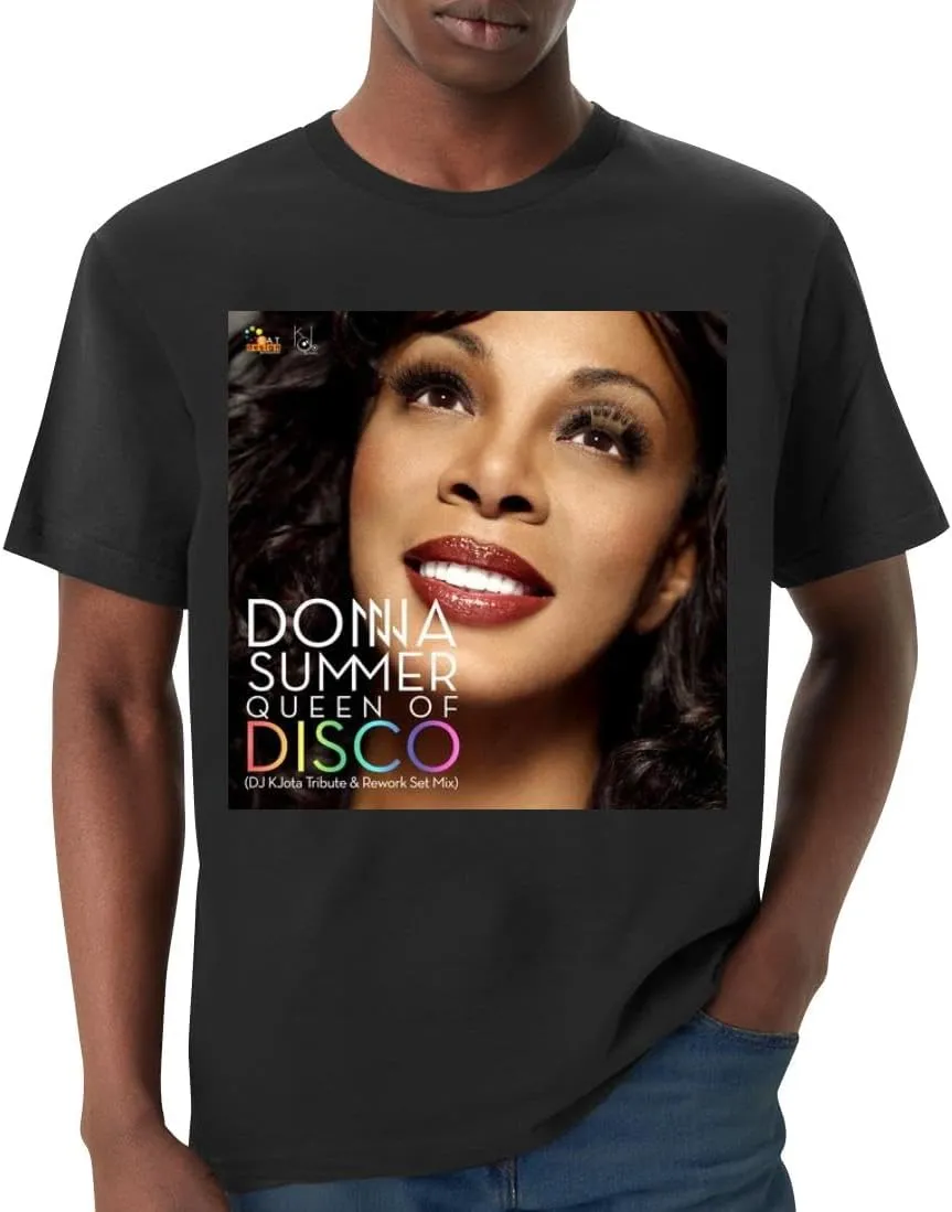 Donna Summer - Premium Men's Crewneck T-Shirt – Soft, Comfortable & Stylish Everyday Wear PTR #G333383
