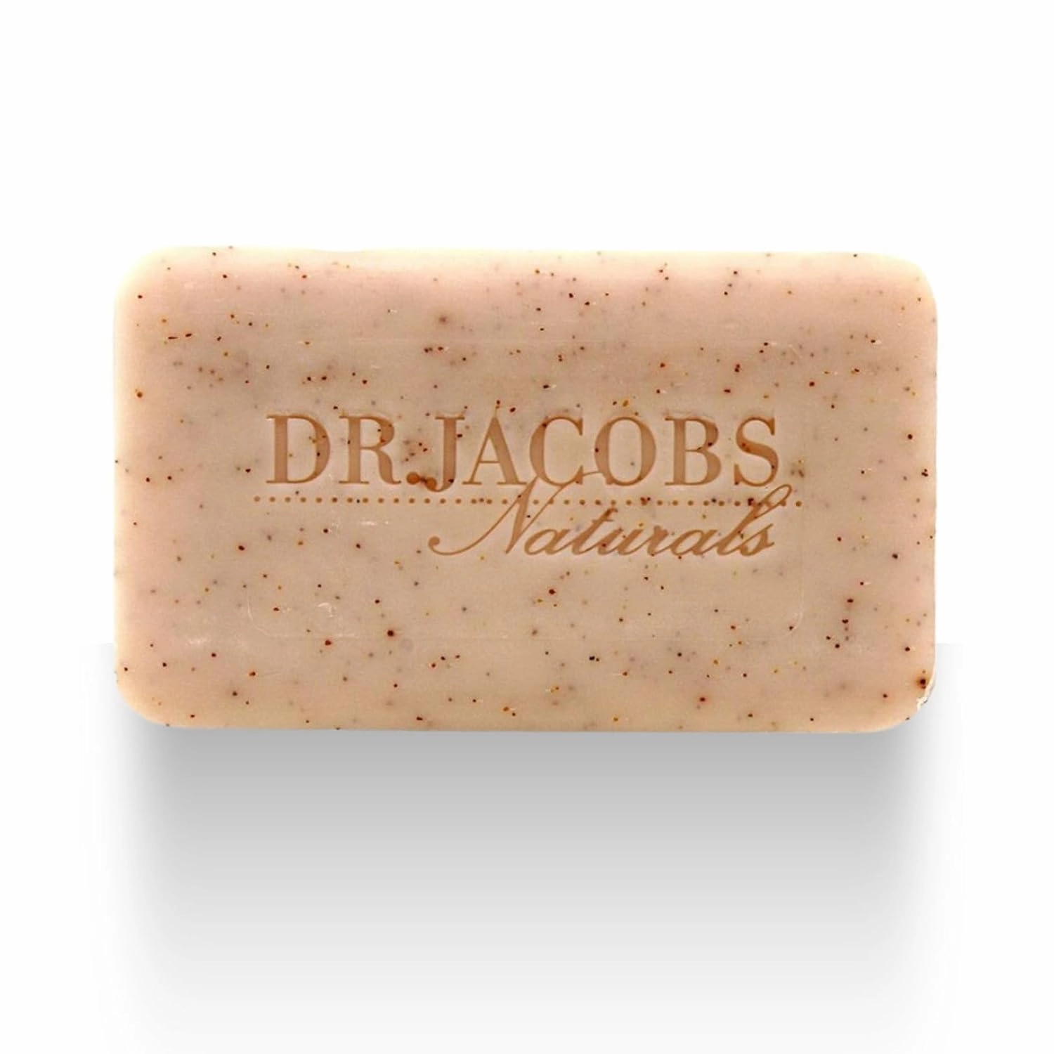 Dr Jacobs Naturals, Triple Milled Loofah Exfoliating Castile Bar Soap (Pack of 6) - Free of Parabens, Sulfates, Synthetics, Gltuen and GMO (Lucy Rose)