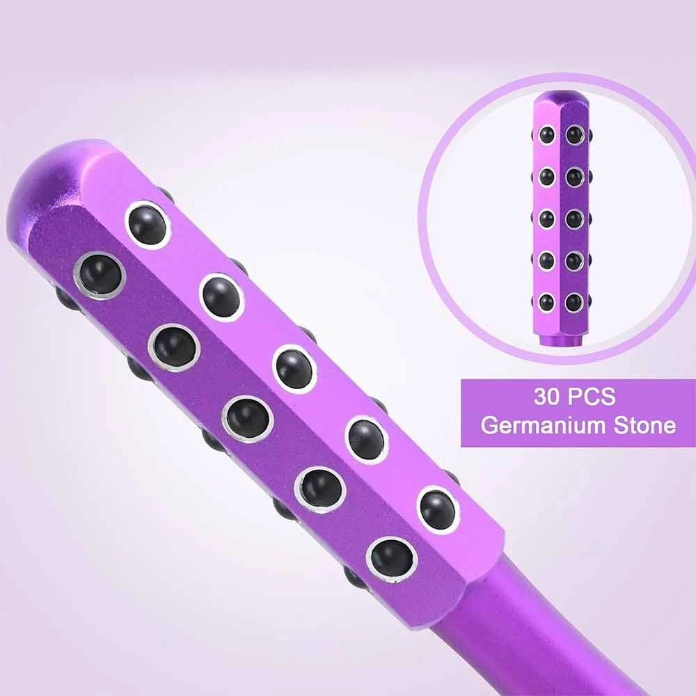 Elarique Glow Sculpting - Beauty Roller,Elarique Beauty Roller,Facelift Pro Beautys Rollers,Germanium Stone Face Rollers for Up Lifting and Skin Care (1PCS,gold)