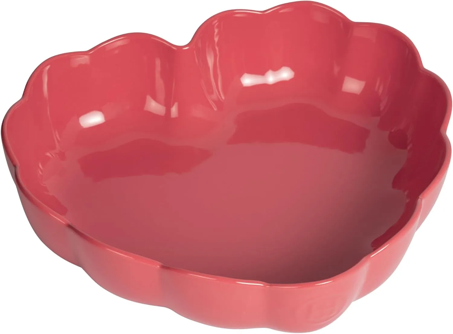 Emile Henry Madeleine Heart Shaped Cake Dish | Rose Candy
