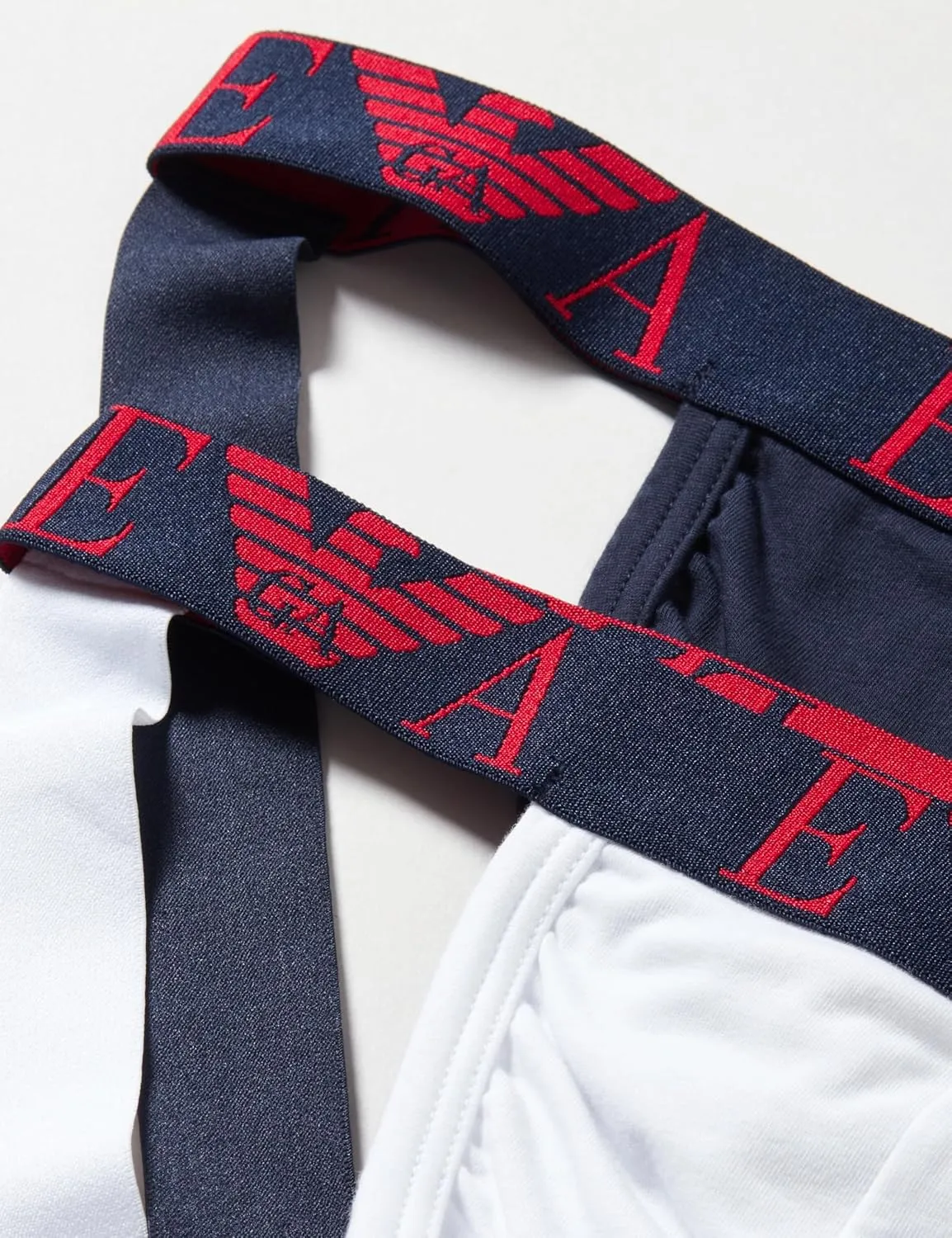 Emporio Armani Men's Bold Monogram 2-Pack Jockstrap