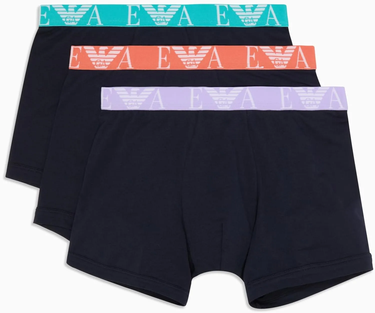 Emporio Armani Men's Bold Monogram 3 Pack Boxer Briefs
