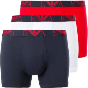 Emporio Armani Men's Bold Monogram 3-Pack Boxer