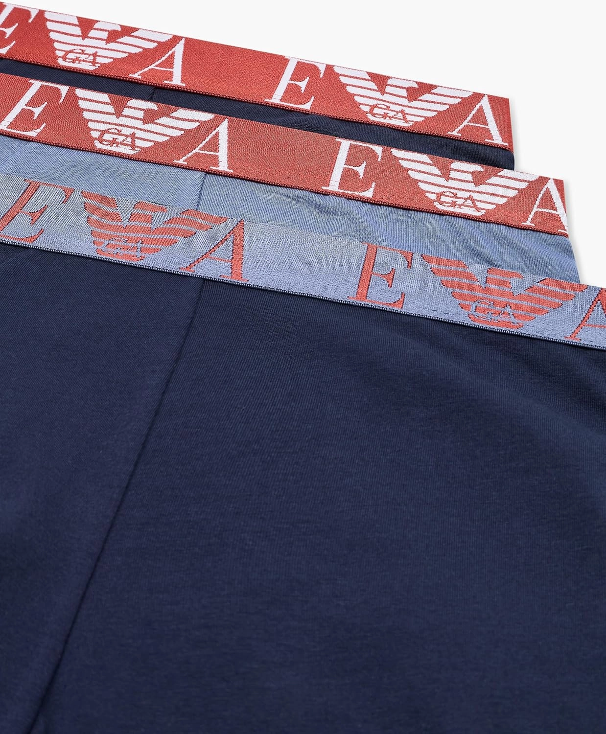 Emporio Armani Men's Bold Monogram 3 Pack Boxer Briefs