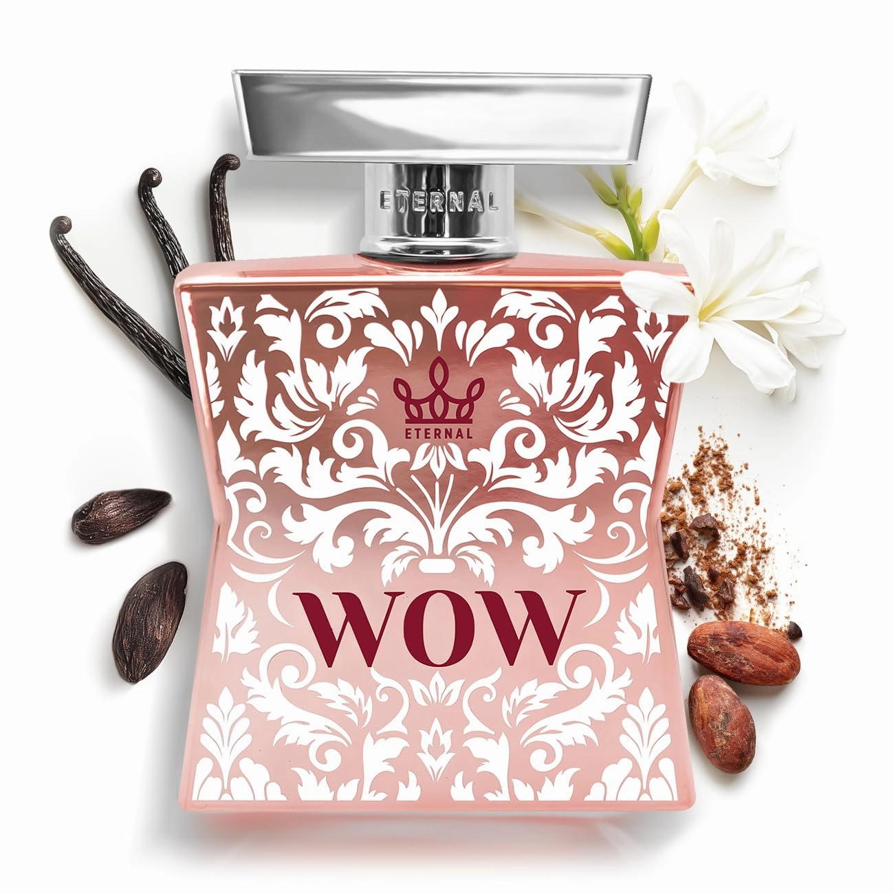 Eternal Wow EDP Inspired by C.Herrera G.ood Girl, 3.4 oz (100ml) Long-lasting, Vegan, Clean Ingredients, Perfume Spray for Women, 2000 sprays per bottle