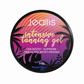 Extreme Intensive Luxy Dark Tanning Gel Peach, Tan Accelerator for Outdoor Sun and Tanning Beds, Sun Tan Intensifier Butter with Dark Carrot Tanning Oil for Natural Faster Darker Tan 6.8oz