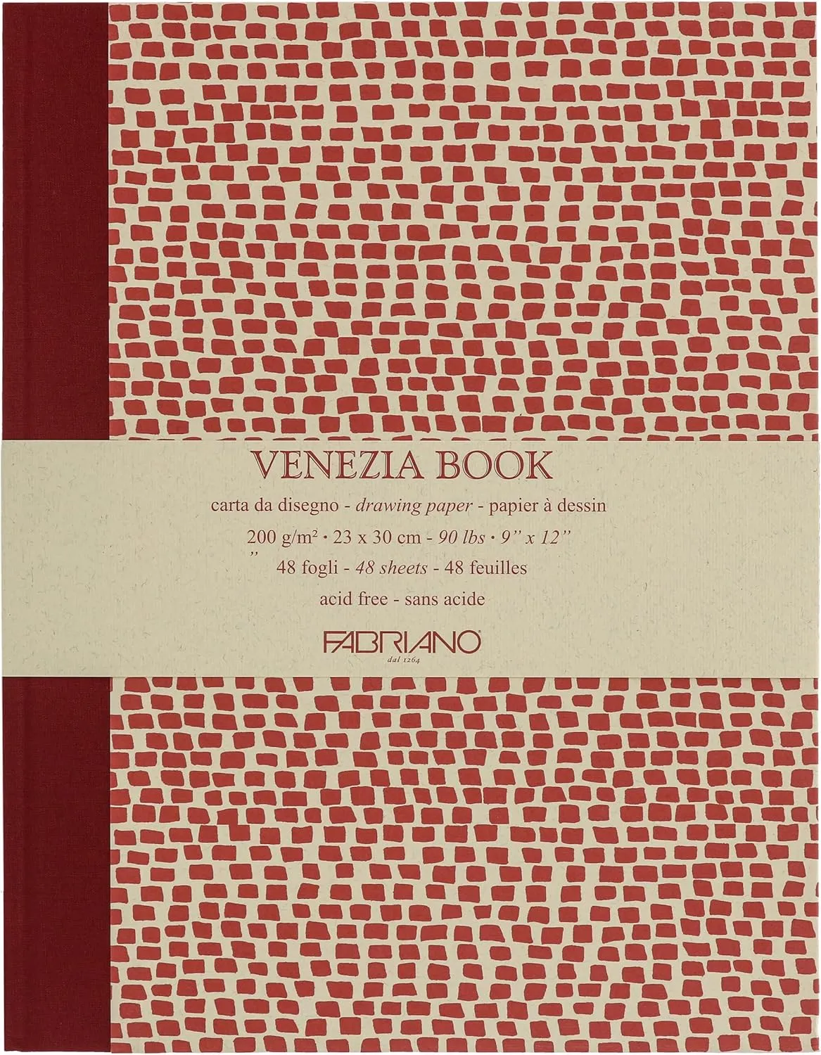 Fabriano Venezia Drawing Book, 9" x 12", Beige