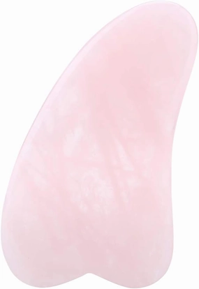 Face Icing Roller Rose Quartz 14. 0×6. 0×6. 0 Rose Quartz Scrapping Plate Healing Care Massage Stone Rose Quartz Scrapping Plate
