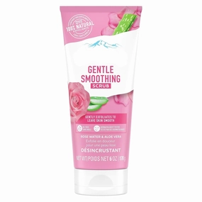 Face Scrub Our Gentlest Scrub Yet Rose Water & Aloe Vera Made with 100% Natural Exfoliants, Paraben Free, Oil-Free 170 gm