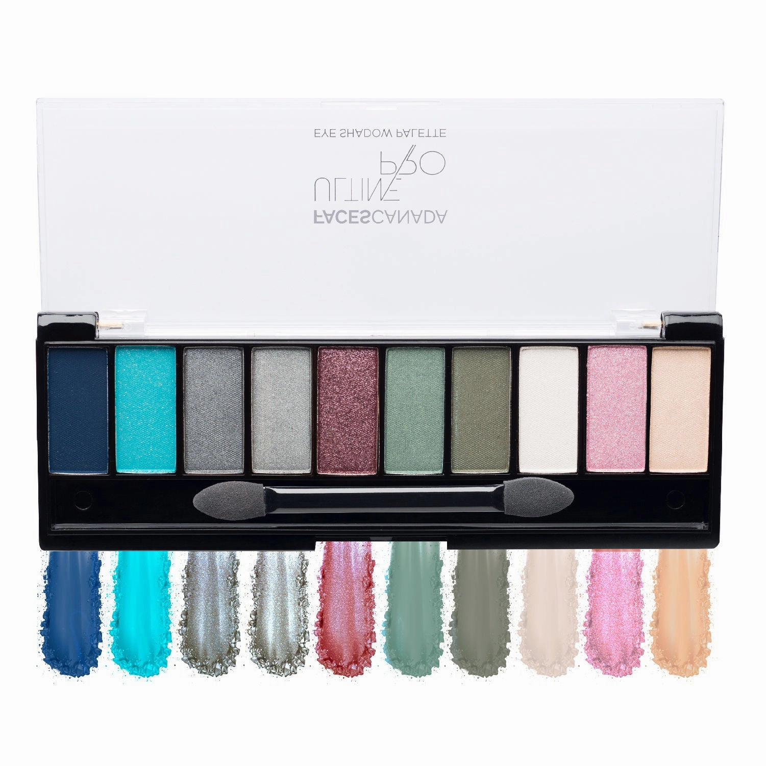 Faces Canada Ultime Pro Eye Shadow Palette - Mermaid 04 (10 g)