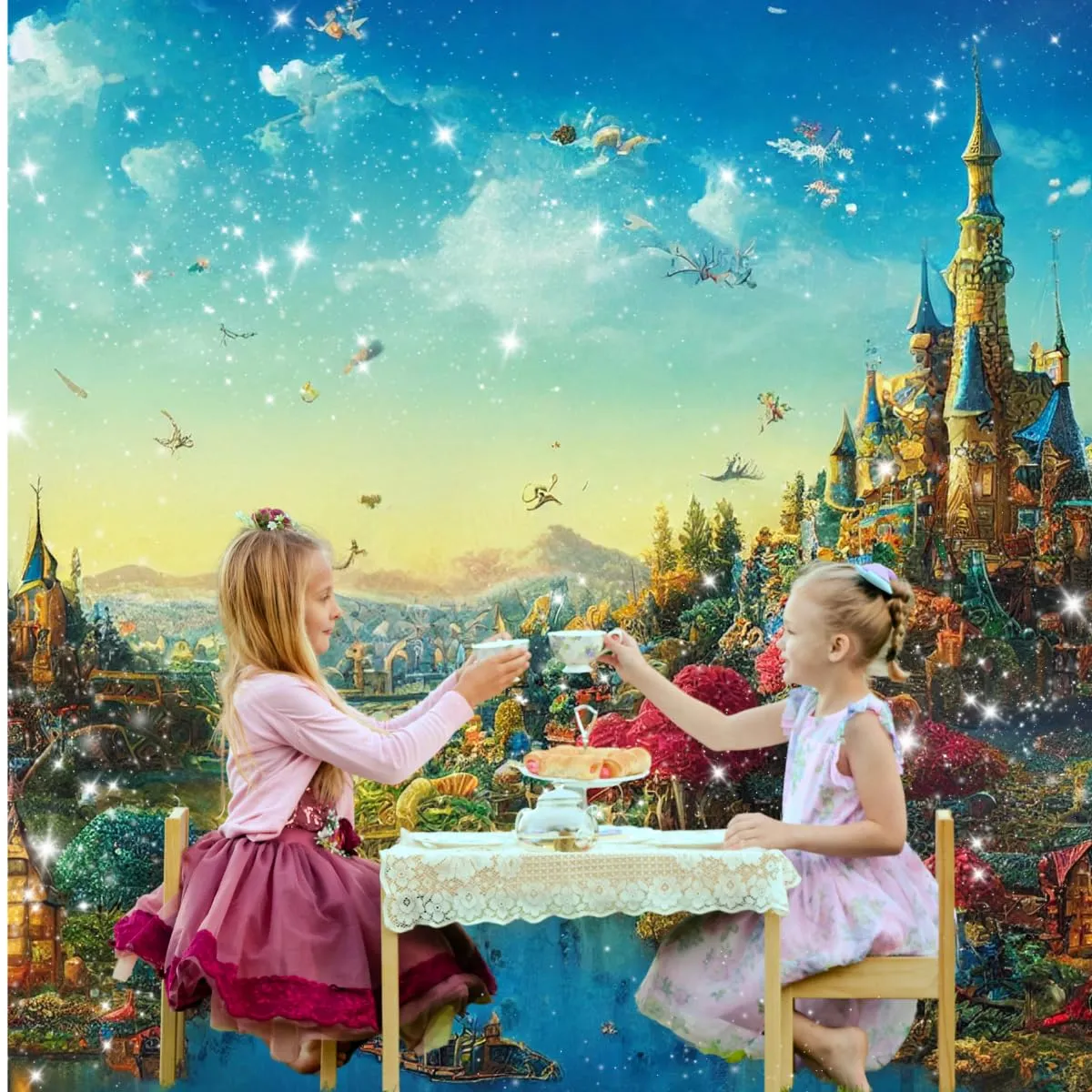 Fairy Berry by Bellasia Tea. Stawberry Herbal Caffeine-Free Tea for Kids! Unique Sugar-Free Fruit Tisane Gift for Boys or Girls.