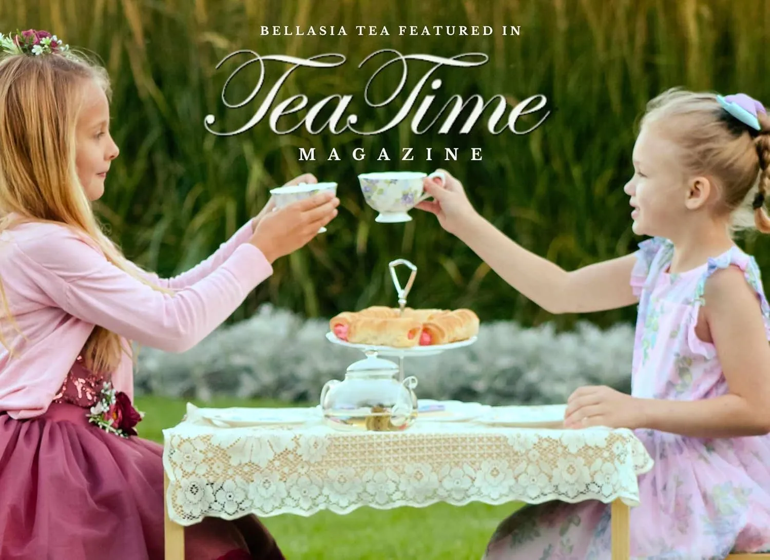 Fairy Berry by Bellasia Tea. Stawberry Herbal Caffeine-Free Tea for Kids! Unique Sugar-Free Fruit Tisane Gift for Boys or Girls.