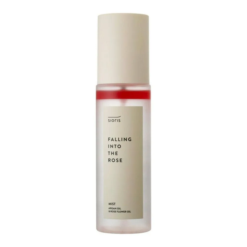 Falling Into The Rose Mist 3.38 Fl Oz 3in1 Multi-Care Mist Toner Mist Serum for Hydration & Oil Balance Certified by Cosmos Organic and Vegan Korean Skincare