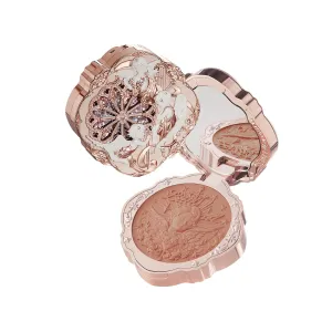 Flower Knows Little Angel Cream Blush,Buildable & Blendable Makeup Blush for cheeks,Soft & Long-lasting,Sandy Nude Flush for All Skin Tones(05 Fingertip Stellar,6g)