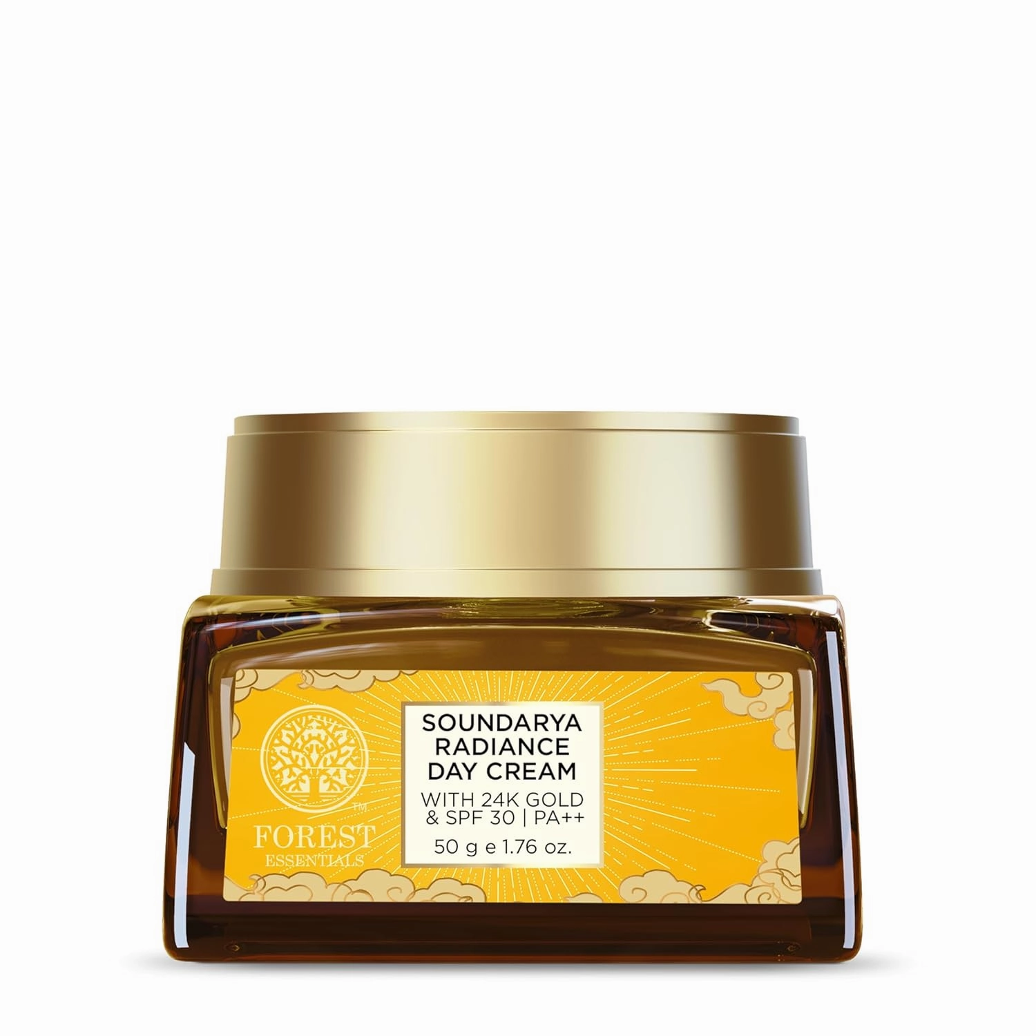 Forest Essentials Soundarya Radiance Cream with 24K Gold, 50g