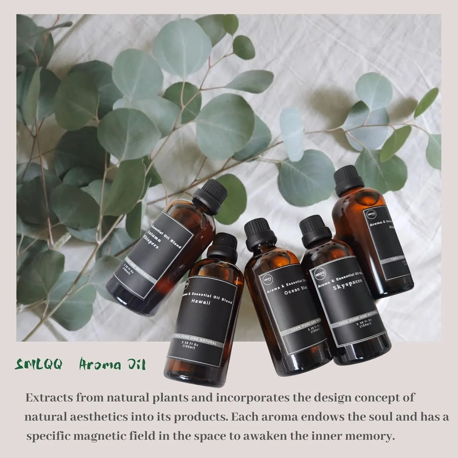 Forestside Blues Aroma Oil Inspired by Ritz-Carlton Hotel | Hotel Scent- Pure Frangrance Diffuser Oil Scents for Scent Air Machine | Home Luxury Scents for Diffuser (3.38 fl zo)