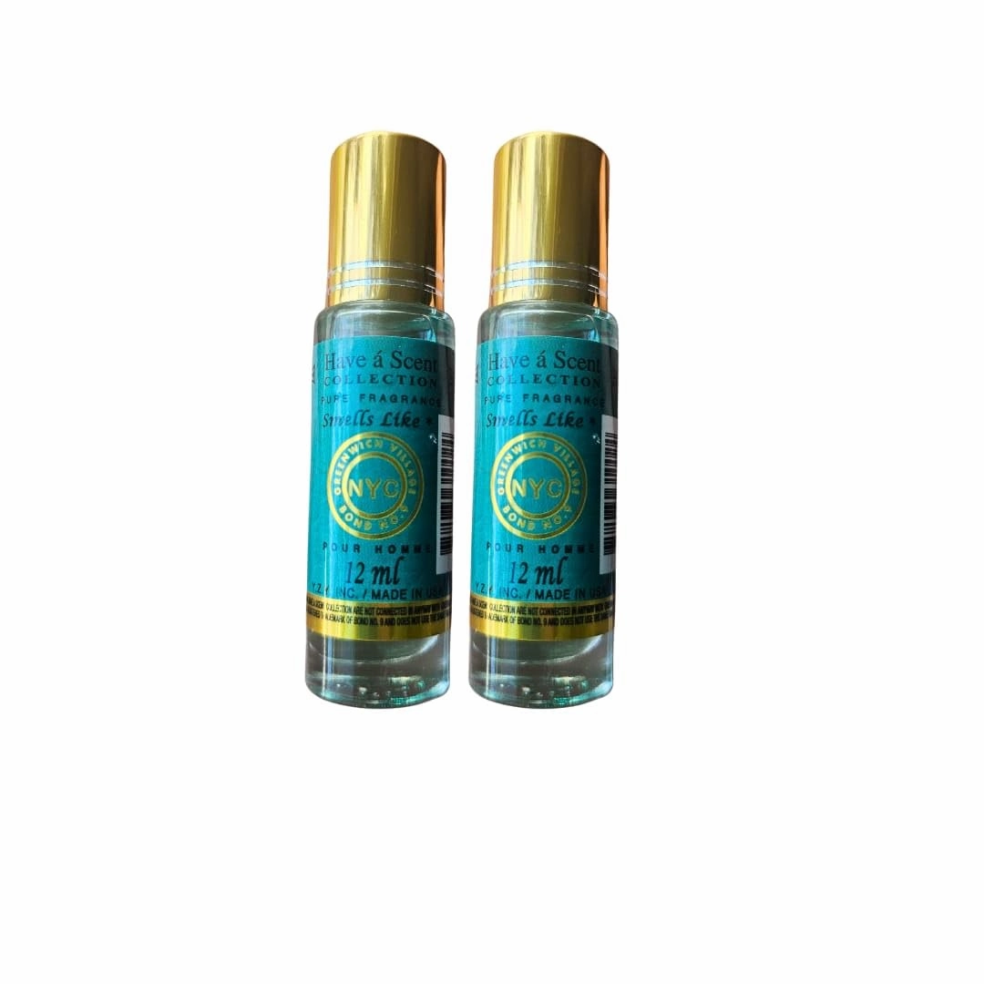 Fragrance Perfume Oils Bond n 9 greenw. village, bichota ParfumRoll On Body Oil for Women (12ml) (pack of 2)
