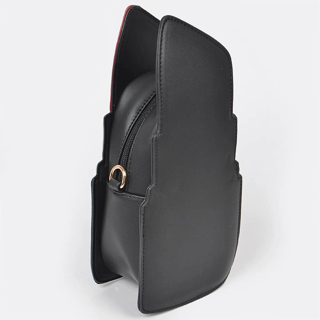 Fuchsia Lipstick Crossbody