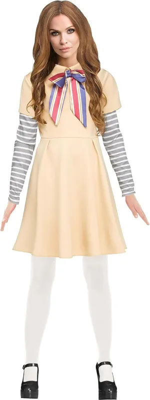 Fun World AI Meg Doll Women's Costume Dress | Horror Movie Costumes Large