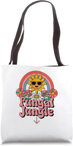 Funny Fungal Jungle Dirty Adult Humor Inappropriate Joke Tote Bag