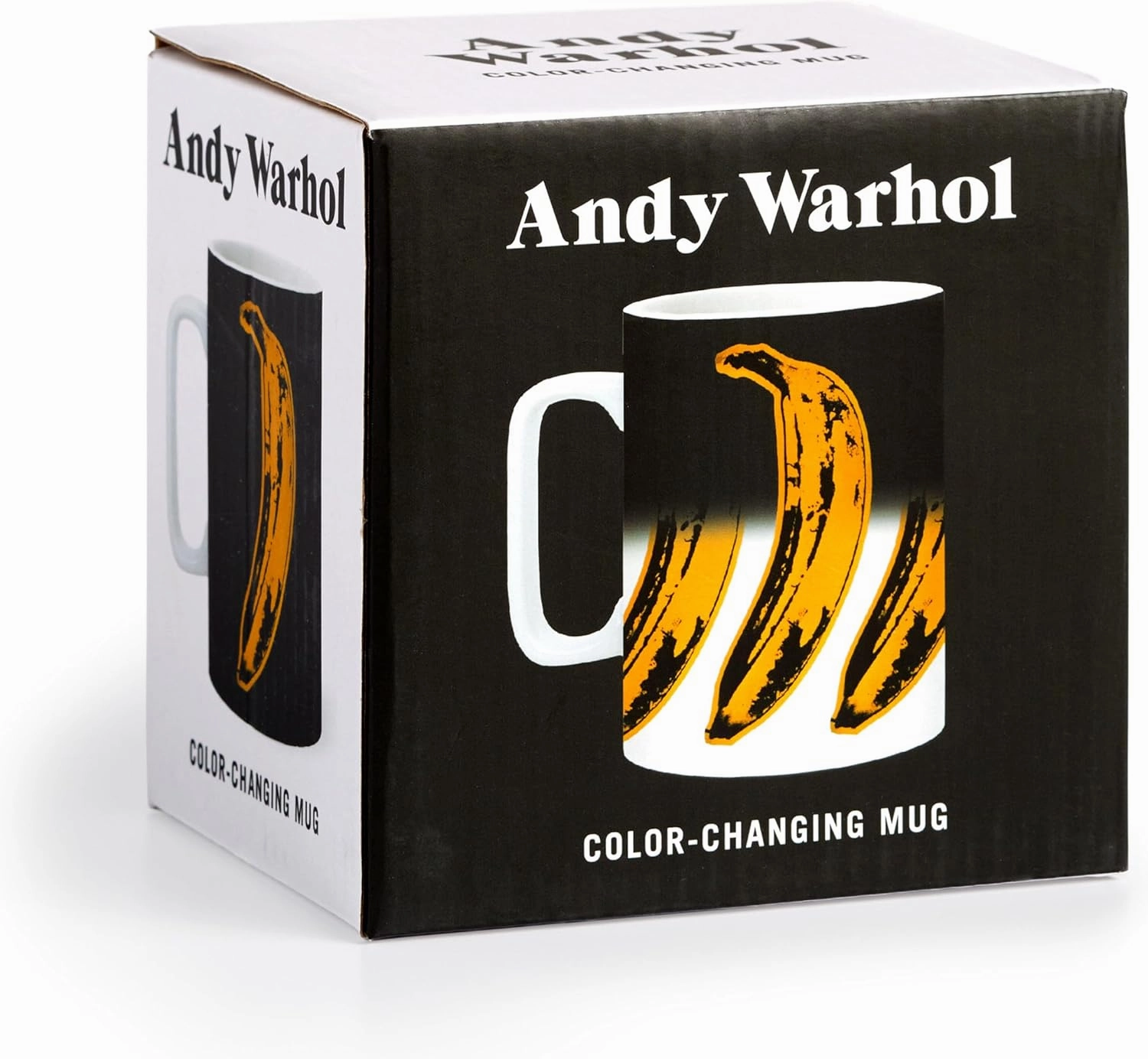 Galison Andy Warhol – Banana Color Changing Ceramic Mug