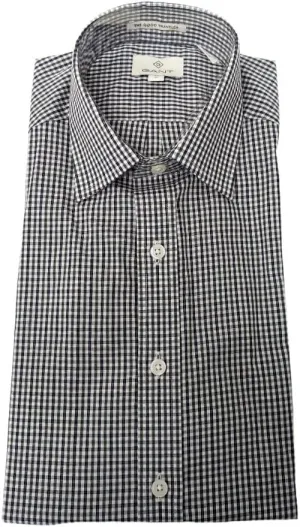 GANT Men's Marine Bold Guard Check Traveler Spread Shirt