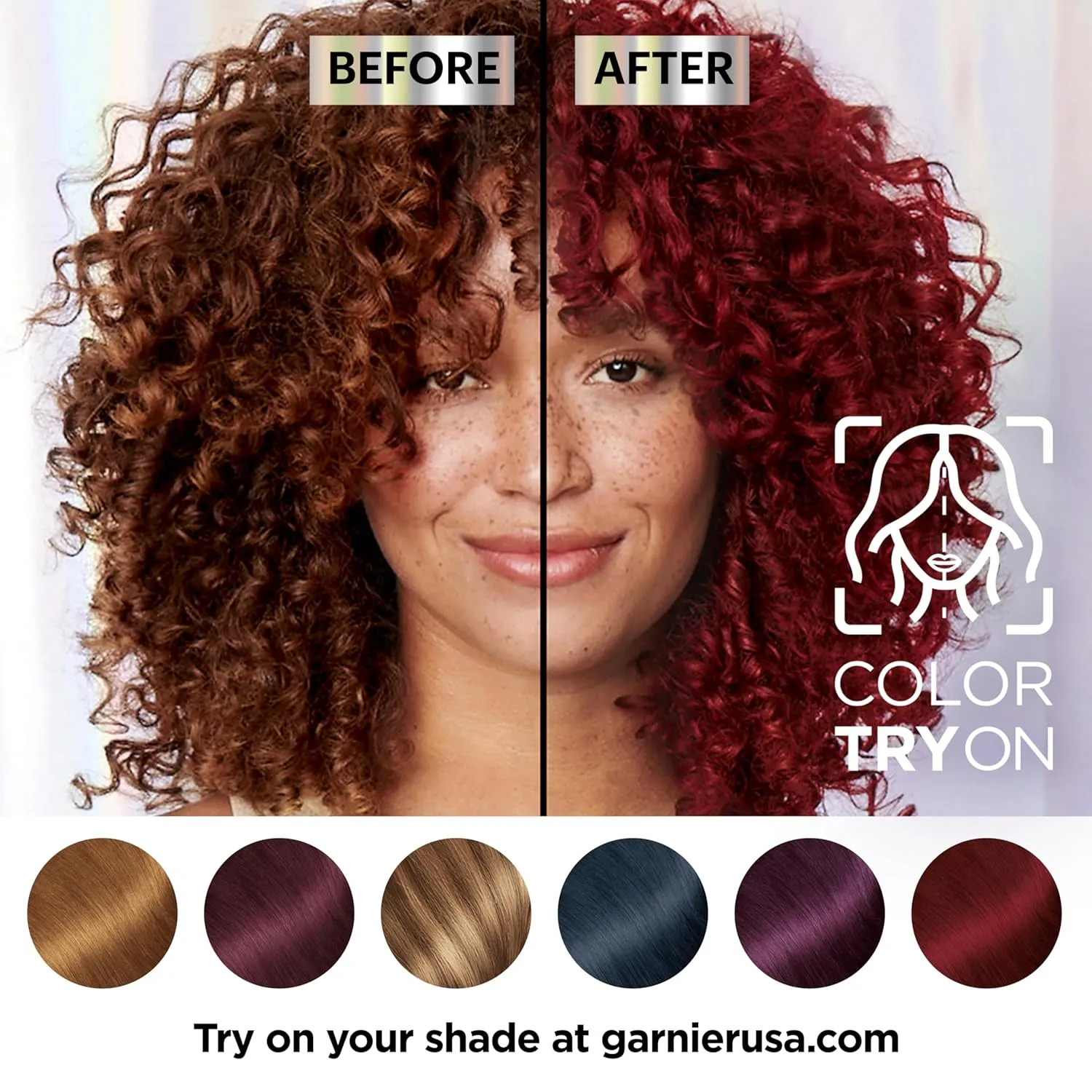 Garnier Hair Color Nutrisse Ultra Color Nourishing Creme, RP1 Dark Intense Pink Red (Cherry Flamingo) Permanent Hair Dye, 2 Count (Packaging May Vary)
