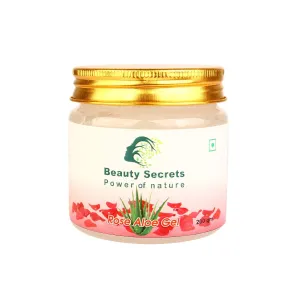 Gel for Face and Body enriched with Rose & Cucumber extracts for Flawless & Glowing Skin | Pure gel for Face Hydration & Cooling | Ideal for All Skin types_200 Gms