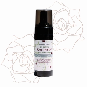 Gentle Organic Facial Cleanser - Natural Face Wash with Rose Phyto³ - Hydrating Gentle Cleanser, Ideal for Women - All Natural, Organic Face Wash - Sulfate Free Foam Wash (5 oz)