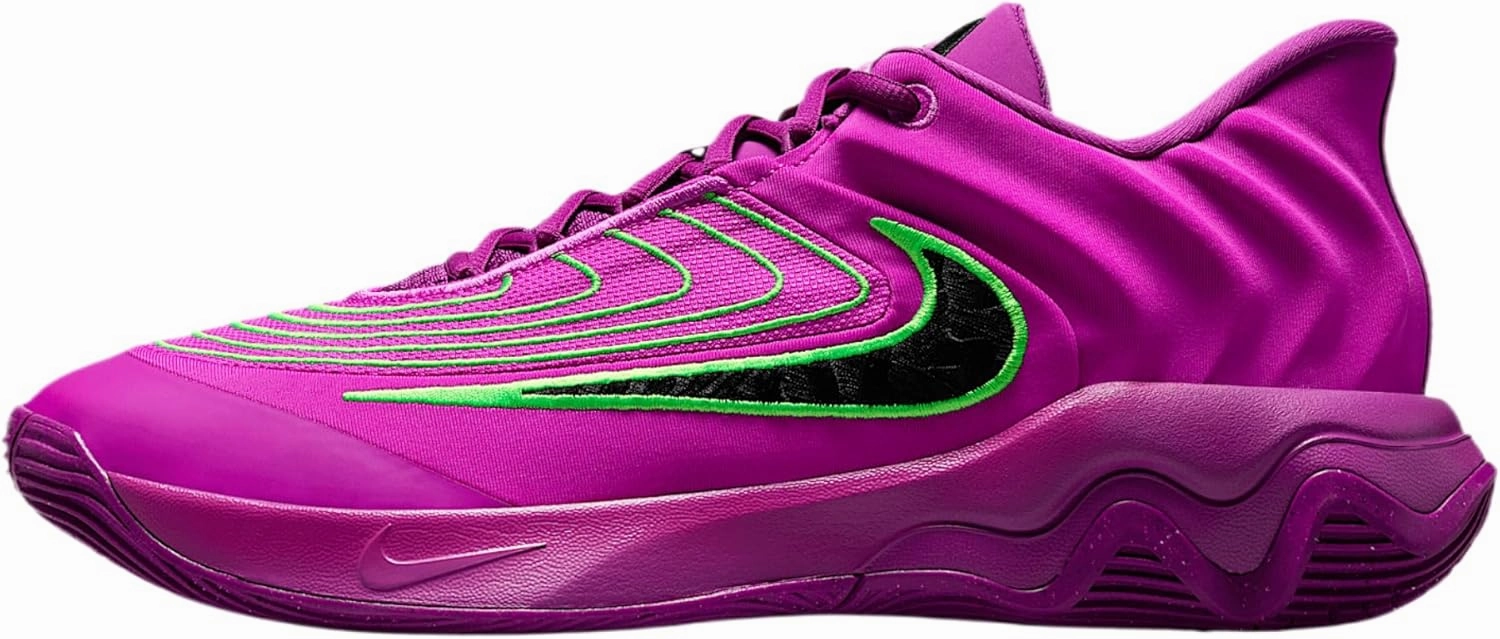 Giannis Immortality 4 Basketball Shoes (FQ3680-501, Hyper Violet/Green Strike/Bold Berry/Black)