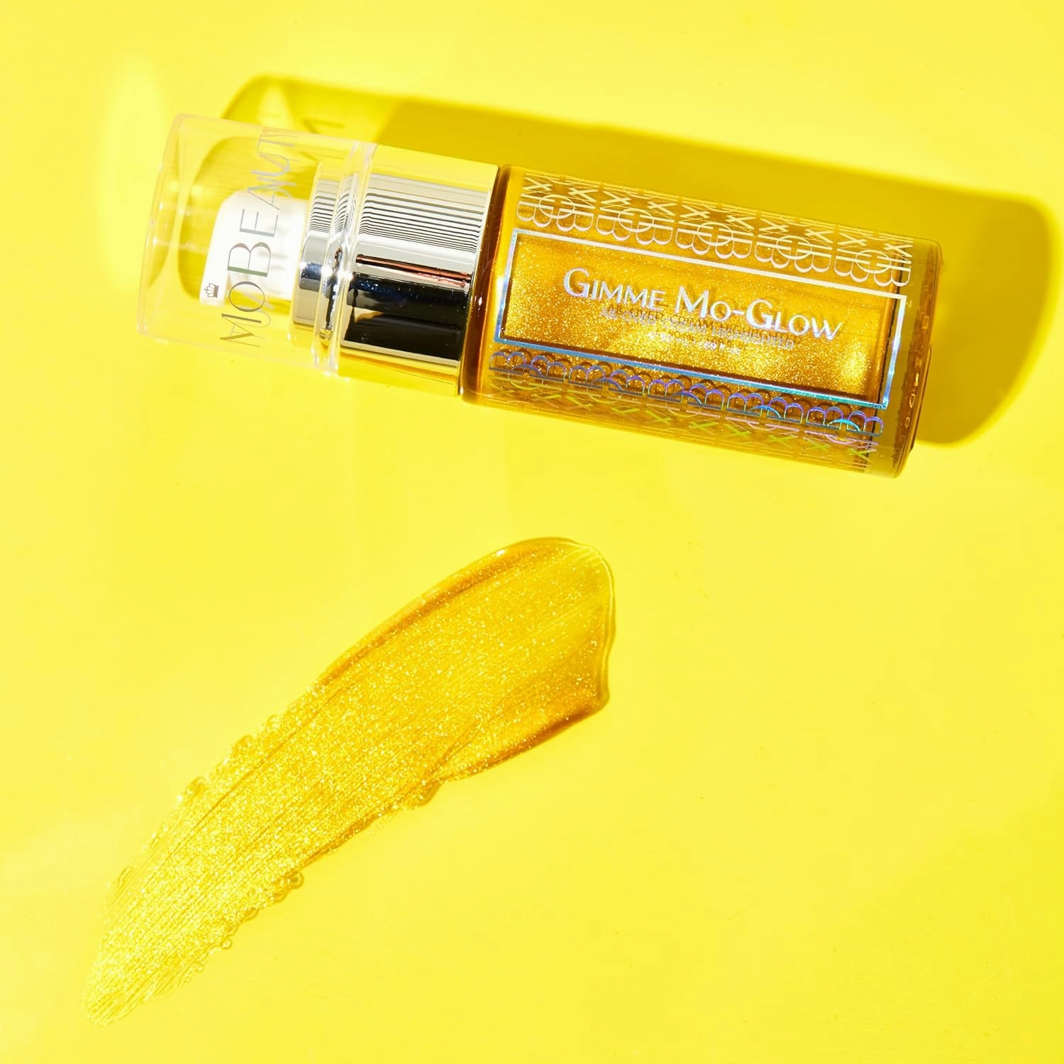 Gimme Mo Glow All-Over Cream Shimmer - Gold | Buildable, Long-Lasting, Cosmetic Makeup for Cheek & Face | Radiant Finish (1.89 fl oz)