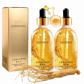 Ginseng Anti-Wrinkle Essence - 2PCS Ginseng Extract Liquid Moisturizer Peptide Serum Oil for Face Reduce Fine Lines, Ginseng Polypeptide Anti-Ageing Essence Toner (Old style)