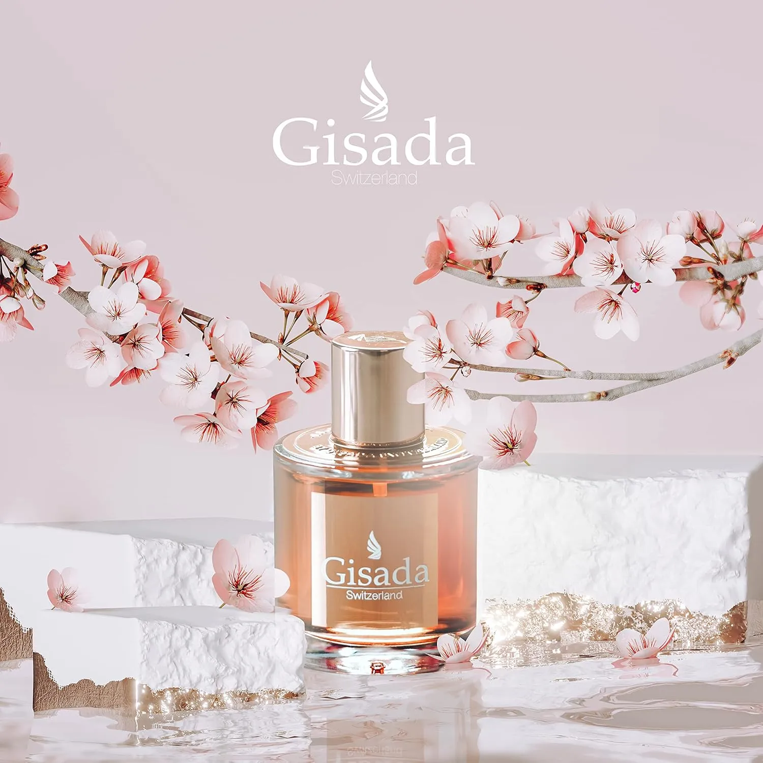 Gisada Ambassador Women Perfume - Perfumes for Women with Fruity, Floral, Warm Fragrance - Daily Wear Women's Cologne and eau de parfum for Long-Lasting Scent - Made in Switzerland - 3.3 fl. oz.