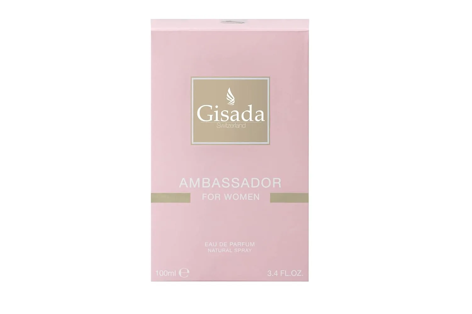 Gisada Ambassador Women Perfume - Perfumes for Women with Fruity, Floral, Warm Fragrance - Daily Wear Women's Cologne and eau de parfum for Long-Lasting Scent - Made in Switzerland - 3.3 fl. oz.